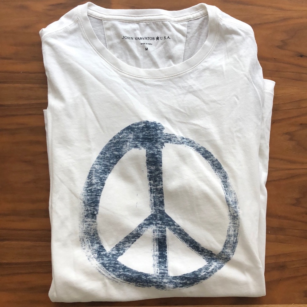 John Varvatos “Peace” Tee shirt